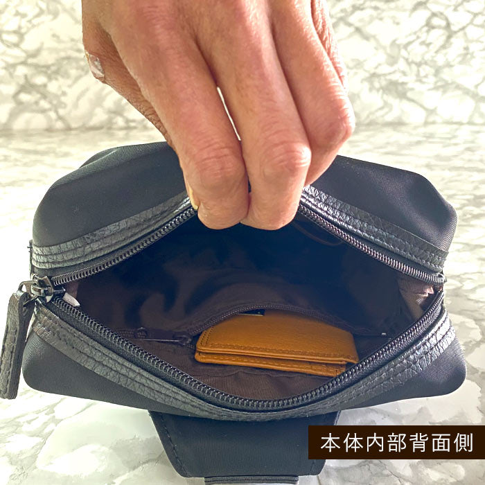 ワンショルダーバッグ ショルダーバッグ ボディバッグ 日本製 豊岡製鞄 メンズ A5ファイル 軽量 ナイロン 普段使い 街持ち 観光 ショッピング 黒 紺 33758 ブレザークラブ BLAZER CLUB